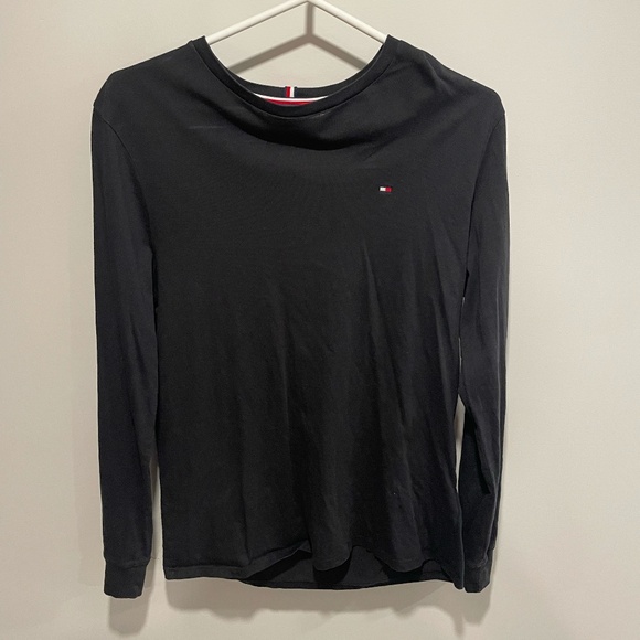 Men's Tommy Hilfiger Long Sleeve Cotton Shirt - Picture 1 of 6